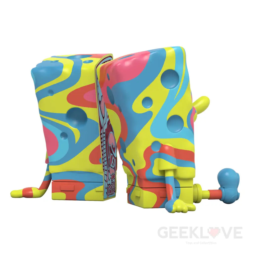 XXPOSED SpongeBob SquarePants (Rainbow Swirl Edition) by Jason Freeny - GeekLoveph