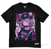 Yoji Gyaru Premium Graphic Tee Xs / Black Apparel