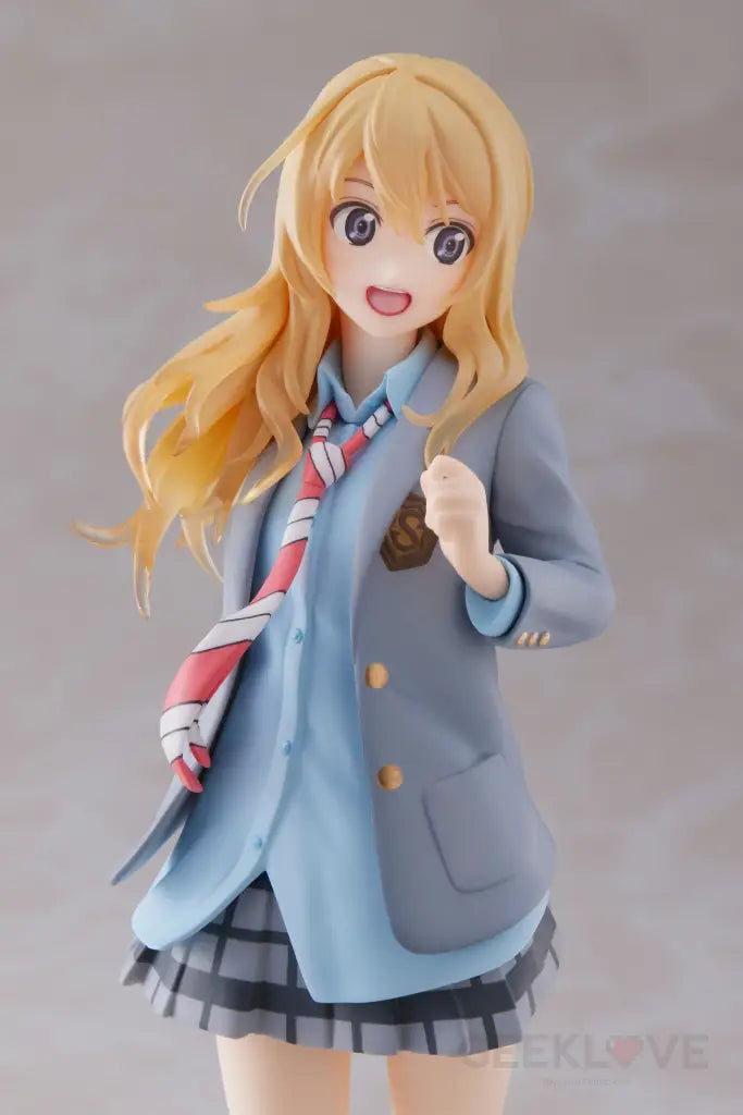 Your Lie In April Coreful Figure - Kaori Miyazono (School Uniform Ver.) Preorder