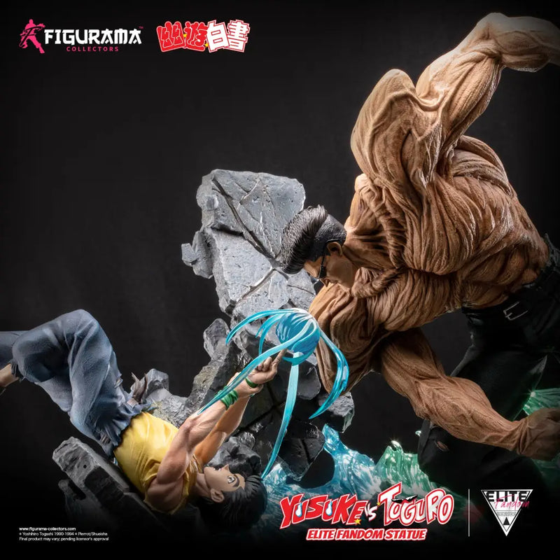 Yu Yu Hakusho: Yusuke VS Toguro Elite Fandom Statue