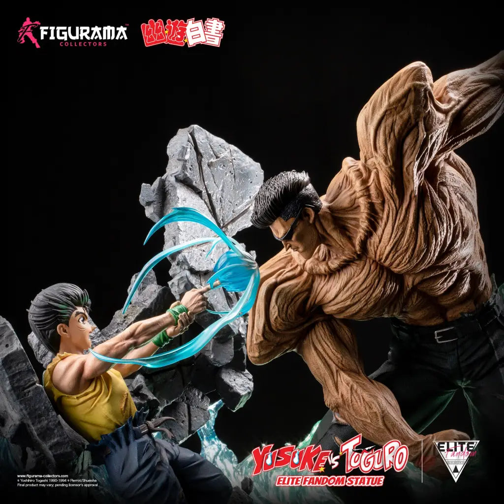 Yu Hakusho: Yusuke Vs Toguro Elite Fandom Statue Scale Figure