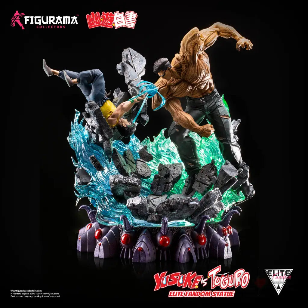 Yu Hakusho: Yusuke Vs Toguro Elite Fandom Statue Scale Figure