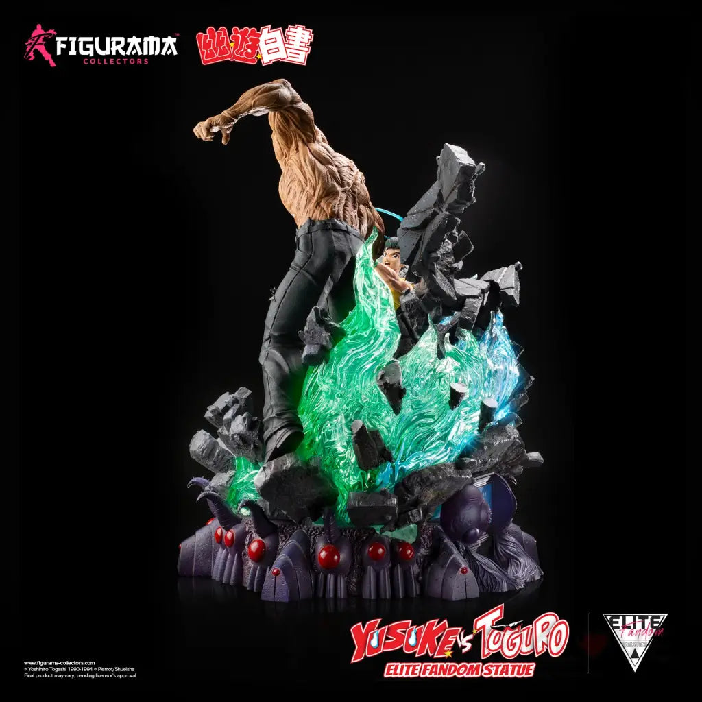 Yu Hakusho: Yusuke Vs Toguro Elite Fandom Statue Scale Figure