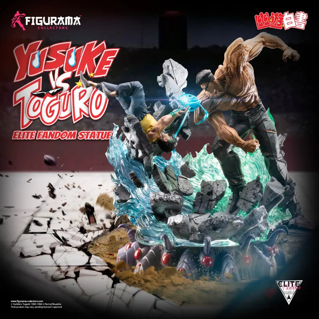 Yu Hakusho: Yusuke Vs Toguro Elite Fandom Statue Scale Figure