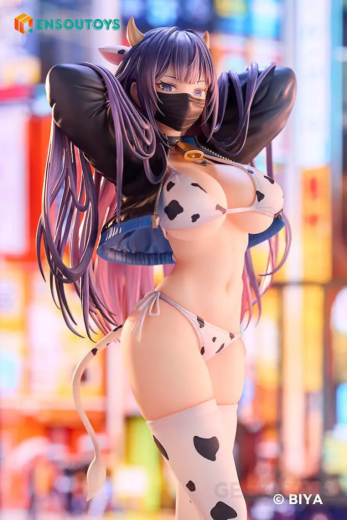 Yuna Cow Bikini Ver. Scale Figure