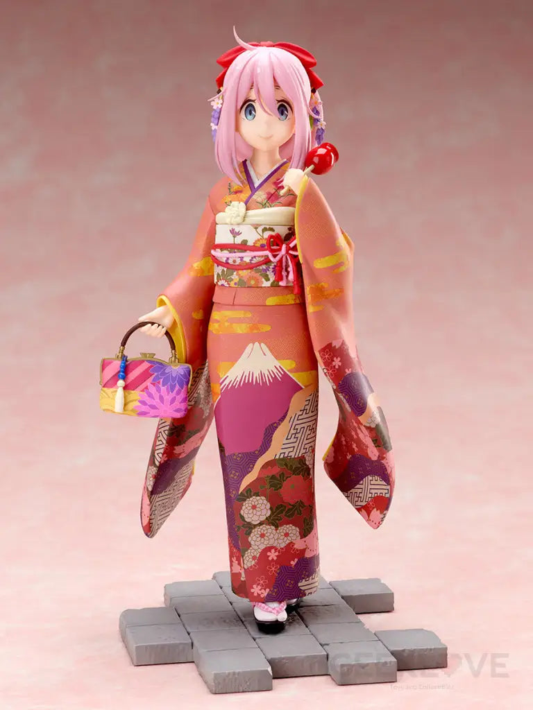 Yuru Camp Nadeshiko Kagamihara Furisode ver. - GeekLoveph