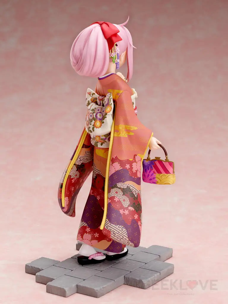 Yuru Camp Nadeshiko Kagamihara Furisode ver. - GeekLoveph