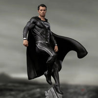 Zack Snyder’s Justice League Superman (Black Suit) 1/10 Art Scale Statue - GeekLoveph