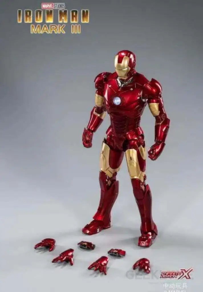 ZD Toys Iron Man Mk 3 (14 inch Action Figure) - GeekLoveph
