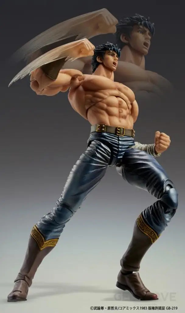 Fist Of North Star Super Action Statue Kenshiro Musou Tensei Ver. Preorder